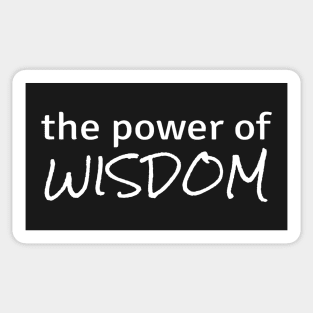 Power of Wisdom Sticker